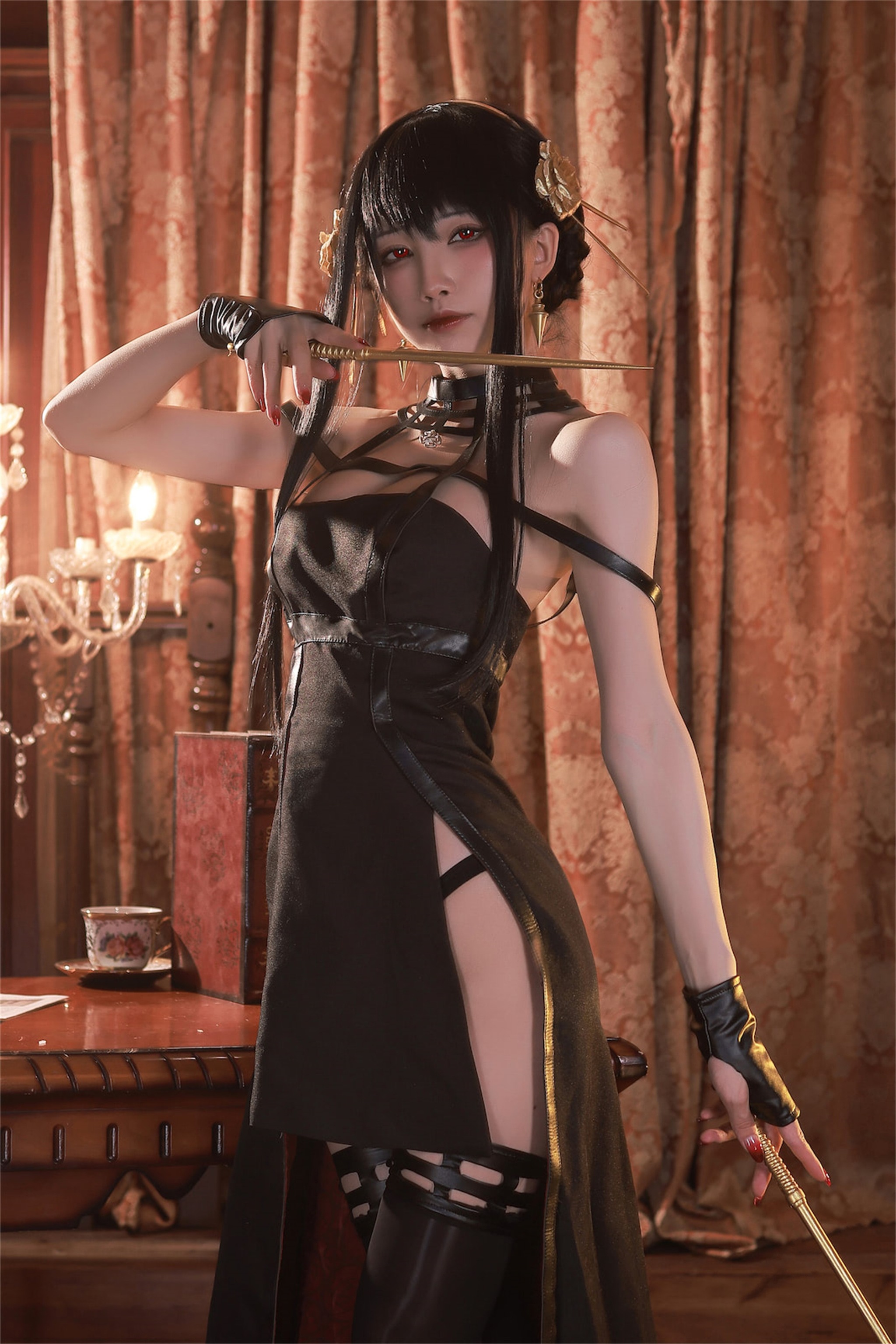水淼Aqua - NO.119 约尔电子档全套 黑礼服[64P]-XikXak